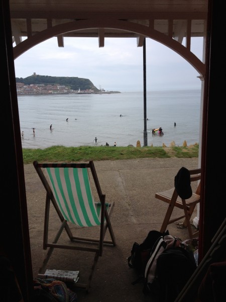 Looking Out from the Beach Hut to the South Bay
